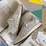 Golden Goose Women's Ball Star Sneakers in Silver Glitter and Suede