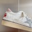 Golden Goose Women's Ball Star Sneakers with Silver Glitter Star and Pink Suede Heel Tab 