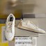 Golden Goose Women's Ball Star Sneakers with Silver Star and Gold Glitter Heel Tab