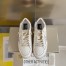 Golden Goose Women's Ball Star Sneakers with Silver Star and Gold Glitter Heel Tab