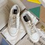 Golden Goose Women's Ball Star Sneakers with Suede Atar and Metallic Leather Heel Tab 