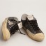 Golden Goose Women's V-Star Sneakers with Gray Suede Star
