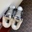 Golden Goose Women's Super-Star Sabot in Silver Laminated Leather with Black Star 