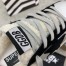 Golden Goose Women's Super-Star Sabot in Silver Laminated Leather with Black Star 