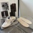 Golden Goose Women's White Ball Star Sabots with Shearling Lining