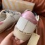 Golden Goose Women's Hi-Star Sneakers with Glitter Star and Pink Heel
