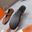 Hermes Jolly Ballet Flats in Brown Nappa Leather