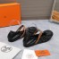 Hermes Jolly Ballet Flats in Black Nappa Leather