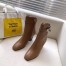 Hermes Brown Joueuse Ankle Boots