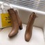 Hermes Brown Joueuse Ankle Boots