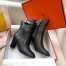 Hermes Black Joueuse Ankle Boots