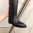 Hermes Jumping Boots In Black Calfskin