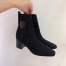 Hermes Volver 60 Ankle Boot In Black Knit