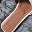 Hermes Oran Slide Sandals In White Epsom Calfskin