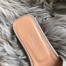 Hermes Oran Slide Sandals In Grey Ostrich Leather