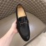 Hermes Men's Sydney Loafers In Black Calfskin