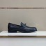 Hermes Men's Destin Loafers In Black Calfskin