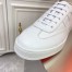 Hermes Boomerang Sneakers In White Epsom Leather