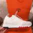 Hermes Men's Addict Sneakers In White Knit