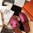 Hermes Men's Izmir Sandals In Ruby Epsom Calfskin