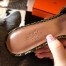 Hermes Oasis Slide Sandals In Vert Fonce Niloticus Crocodile Shiny Skin