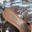Hermes Oasis Slide Sandals 50mm In Gold Epsom Calfskin