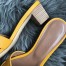 Hermes Oasis Slide Sandals 50mm In Yellow Epsom Calfskin