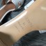 Hermes Oasis Slide Sandals 50mm In White Epsom Perforated Calfskin