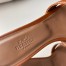 Hermes Oasis Slide Sandals 50mm In Gold Swift Calfskin