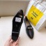 Hermes Pegase Ballerina Flats In Black Calfskin