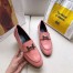Hermes Women's Paris Loafers In Pink Goatskin