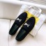 Hermes Women's Paris Loafers In Black Velvet
