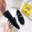 Hermes Women's Paris Loafers In Black Velvet