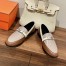 Hermes Women's Destin Loafers in Multicolor Leather