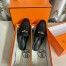 Hermes Women's Oz Mules in Black Leather