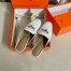 Hermes Women's Oz Mules in White Leather