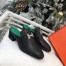 Hermes Paradis Mules In Black Calfskin