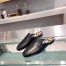 Hermes Catena Mules In Black Calfskin