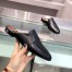 Hermes Catena Mules In Black Calfskin