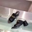 Hermes Camilla Mules 60MM In Black Calfskin 