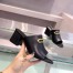 Hermes Camilla Mules 60MM In Black Calfskin 