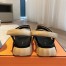 Hermes Women's Junior Sandals in Beige Nappa Leather