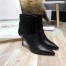Jimmy Choo Beyla 85mm Ankle Boots In Black Leather