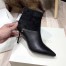Jimmy Choo Beyla 85mm Ankle Boots In Black Leather