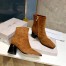Jimmy Choo Bryelle 65mm Ankle Boots In Brown Suede