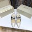 Jimmy Choo Ray 65mm Slingback Pumps In White Leather
