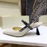 Jimmy Choo Ray 65mm Slingback Pumps In White Leather