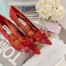 Jimmy Choo Alia 85mm Pumps In Red Crystal