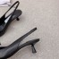 Jimmy Choo Amita Flowers 45mm Slingback Pumps in Black Leather