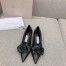 Jimmy Choo Rosalia Flowers 65mm Pumps in Black Leather